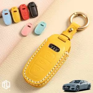 톨른 마카롱 아우디 A7 스마트키케이스 OD-03 가죽 홀더키홀더추천 차량맞춤형 고급스러운 선물용 각인 차