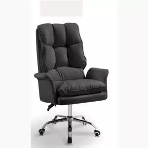 아트박스/아도라하우스 사무용 의자 높이조절 리클라이너 가죽 의자 기본형