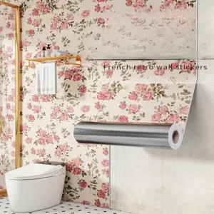 욕실 방수시트지 가구 벽 스티커 타일 커버 벽시트지 자가접착 데코 백화쟁연 5m 소