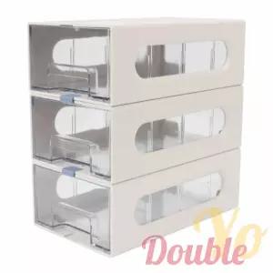 시스맥스 멀티박스 3단 서랍정리함 사무실책상정리함 사무용 미니장 오피스장 소품장 수납장 부품 용장 작