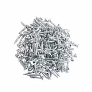 3mm 피스 2000개 백색 28mm 못세트 드라이버나사 공구 고정 스크류 목공 연결 세트 망치