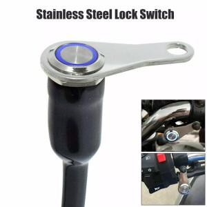 1Pcs LED 바이크 오토바이 스위치 교체 ON-Off 헤드 라이트 안개등 핸들 바 조정 가능 마운트 방수 부품