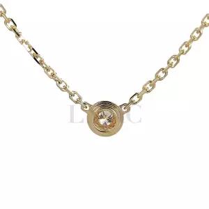 [까르띠에]까르띠에 다무르 네크리스 미니 디아망 다이아목걸이 옐로우골드