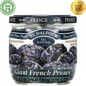 샹달프 프랑스 씨있는 건조 말린 마른 자두 200g Giant French Prunes Pitted