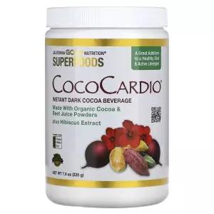 캘리포니아골드뉴트리션 슈퍼푸드 오가닉 카디오 주스 225g Coco Cardio Dark Cocoa Hibiscus