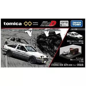 [토미카] 프리미엄 언리미티드 스티어링 뷰 이니셜 D AE86 토레노 다이캐스트 장식 장난감