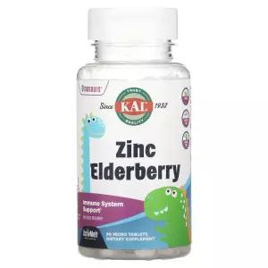 칼 Dinosaurs 아연 징크 Zinc 엘더베리 Elderberry Mixed Berry 베리 90 마이크로정