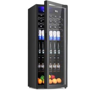 냉장고 싱글 도어 와인쿨러 미니냉장고 50L 진열대 화이트 카페 20L 388L