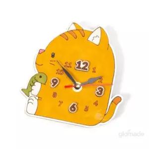 글로 시계만들기 고양이 10개 캐릭터시계 유치원전시회준비