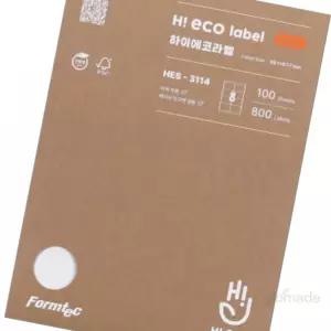 글로 폼텍라벨지 8칸 물류 100매10개입 스티커출력