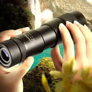 야외활동 휴대용 소형 망원경 30배 확대 등산 관찰 경량 콤팩트 단안경 관측기