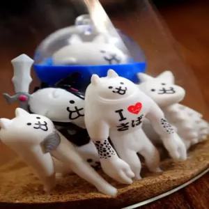 냥이 모형 장난감 펜던트 인형 미니어처 피규어 캐릭터 야옹 고양이 게임 냥코대전쟁