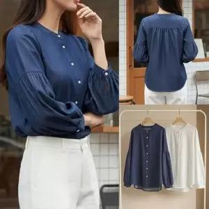 [하프클럽/셀러허브_여성트랜드패션]위쉬몰 SM 아방소매차이나남방(X228H602)