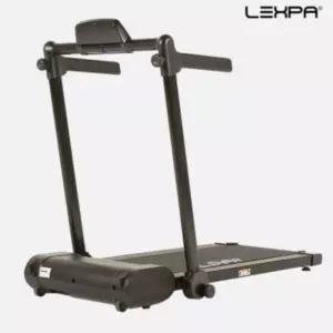 렉스파 접이식 러닝머신 가정 유산소 홈트 운동 블랙