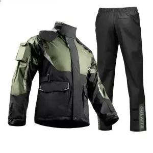 남녀공용 방수 오토바이  재킷 바지 라이딩 비옷 반사광