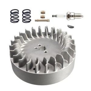 프레데터 212cc 전용 26파운드 스프링 메인 제트 스파크 플러그 키트가 포함된 알루미늄 플라이휠 10krpm