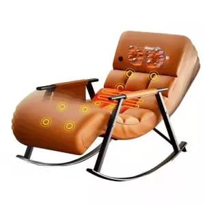 비치 흔들 의자 간이 오렌지 수유 1인용 레저 스윙 안마