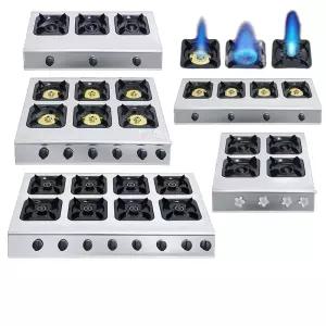 업소용 가스레인지 8구 간택기 화구 식당 상업용 버너