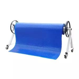 수영장 방수포 커버롤러 야외 풀장 필름 온천 덮개 2x8m