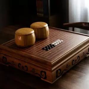고급 원목 바둑판 보드게임 장기판 정통 전통 오목 대국 선물용 바둑알포 기원용