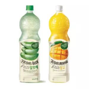 웅진 자연은 망고 주스 1.5L + 알로에 1.5L x 6개씩(총12개)