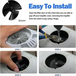 A78I 9995266-R1 풀 클리너 임펠러 스크류 포함 DX5S DX6 CC Plus 트리톤용