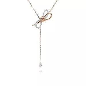 [신세계라이브쇼핑]스와로브스키 5447082 스와로브스키 Lifelong Bow Y 목걸이