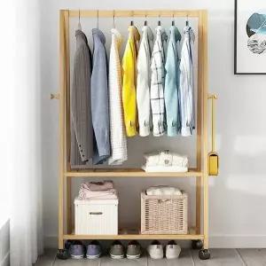 아도라하우스 원목 인테리어 옷장 행거