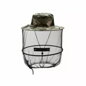 모기 퇴치 방충 캠핑 모자 헬멧