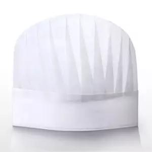 사이즈조절 부직포 조리사 모자 2매입 머리두건 식당위생모 식품공장용 주방모