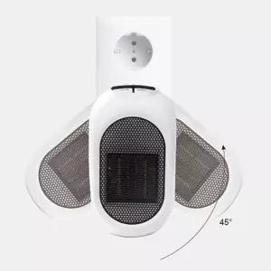 사무실용 타이머 회전 플러그형 미니 히터 열풍기 동계캠핑용품 난방기 병원 경비실