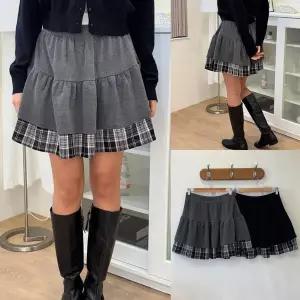 [하프클럽/]위쉬몰 YP 미니티어드체크스커트(X233H602) 빅사이즈