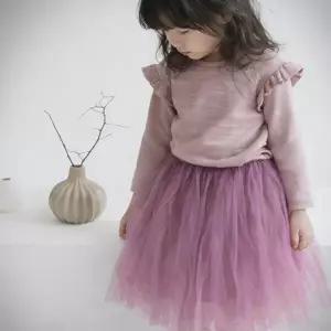 맘스메이드 예루예나여아 맨투맨티 면 프릴 큐트 리본