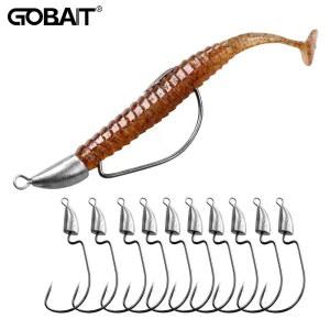 10개 금속 지그 웜 훅 3 5g 7g 10g 20g 무게 크랭크 낚시 바늘 기어 싱커 페스카 루어 텍사스 리그 낚시 용품 키트