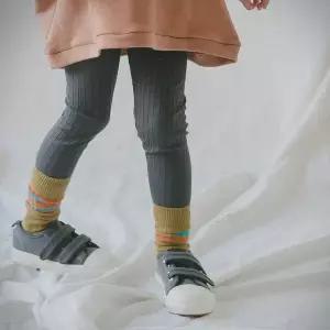 맘스메이드 예루예나아동 레깅스 골지 스판 해피