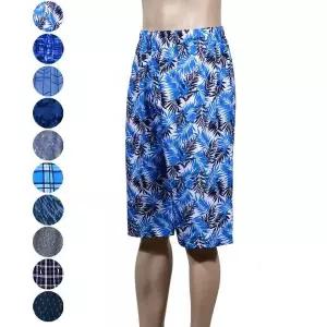 [셀러허브]프린토리 쾌적하고 통기성이 좋은 인견소재 남성 7부 파자마 SW2408-0002 (S41994203)