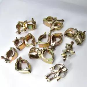 단관 비계 클램프 파이프 조인트 수동 조임 고정 원형