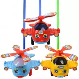 비행기 밀대 랜덤색상 아기 걸음마 보조기 유아 밀대/장난감/걸음/첫걸음마/보조/애기/바퀴/공원/놀이/도우