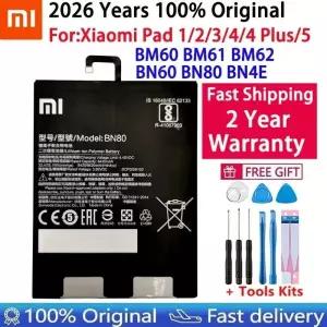Xiaomi Pad 용 100  태블릿 교체 배터리 1 2 3 4 Plus 5 Mipad 4Plus 고용량 + 도구