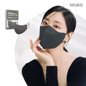 KF80 마스크 닥터퓨리 비키 새부리형 방역 대형 그레이 30개 MNA