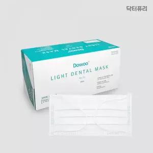 덴탈 마스크 도우 라이트 닥터퓨리 화이트 국산 50매 1개 MNA