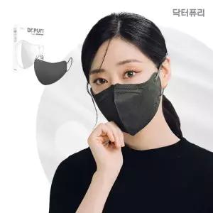 닥터퓨리 KF94 마스크 새부리형 비키 대형 그레이 30개 MNA