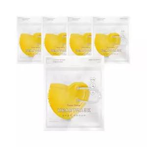 꼼마꼼마 초소형 마스크 하트모양 어린이 유아 5매 5set MNA