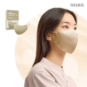 KF94 마스크 닥터퓨리 새부리 황사마스크 대형 베이지 30개 MNA