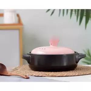 미니 뚝배기 세라믹 계란찜 깊은 도자기 냄비 1인용 된장찌개 인덕션 내열