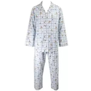 [롯데백화점]비비안 곰돌이 체크 순면 남성 파자마 MP8887A