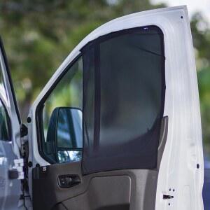 캠핑카 승객 밴용 마그네틱 자동차 사이드 윈도우 햇빛 가리개, 운전용 전면 창문 쉐이드 대형 벤즈 스프린터, 프로마스터 카고 밴, 포드 트랜짓