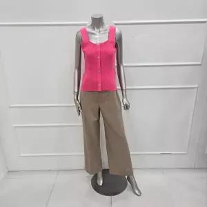 [미니멈]MYAAKU2140PK 스퀘어넥 슬리브스 나시