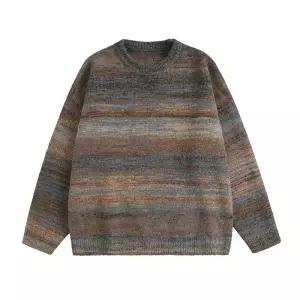 남자 겨울 스웨터 케이블 터틀넥 긴팔 꽈배기 반집업