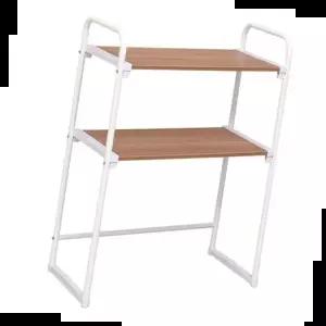 전자렌지대 태성 원목무늬 심플 전자렌지 렌지다이 선반(1단/2단)